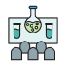 Lab-in-classrooms icon – real experiments without a separate science lab