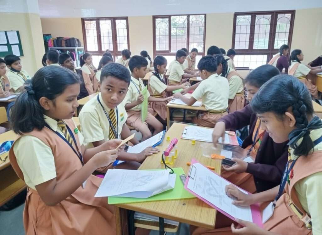 Classroom transformation – active science exploration with Xperimentor India