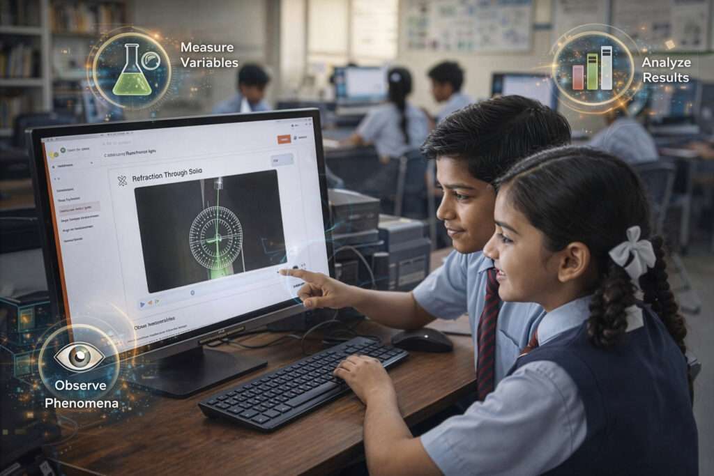 XP Interactives – digital science simulations for virtual student experiments