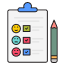 Assessments and quizzes icon – TiQer live real-time response collection