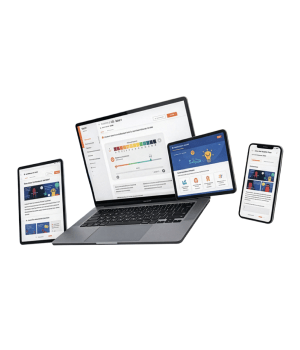 Digital app access – LMS with videos, quizzes, simulations, and TiQer